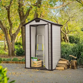 KETER Abri de jardin Manor 4x3 beige
