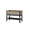 KETER Cache-pot Deco Elevated Garden Bed 48L noyer