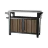 Table de gril KETER Deco Unity XL 207L ton noyer