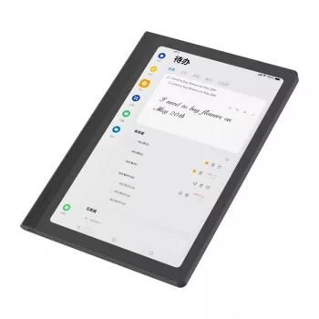 Tablette E-Ink HUION Note E X50 10,3 pouces avec stylet PenTech 3.0, 4 Go RAM, 64 Go stockage, Android 11, éclairage frontal double tonalité, dos en aluminium