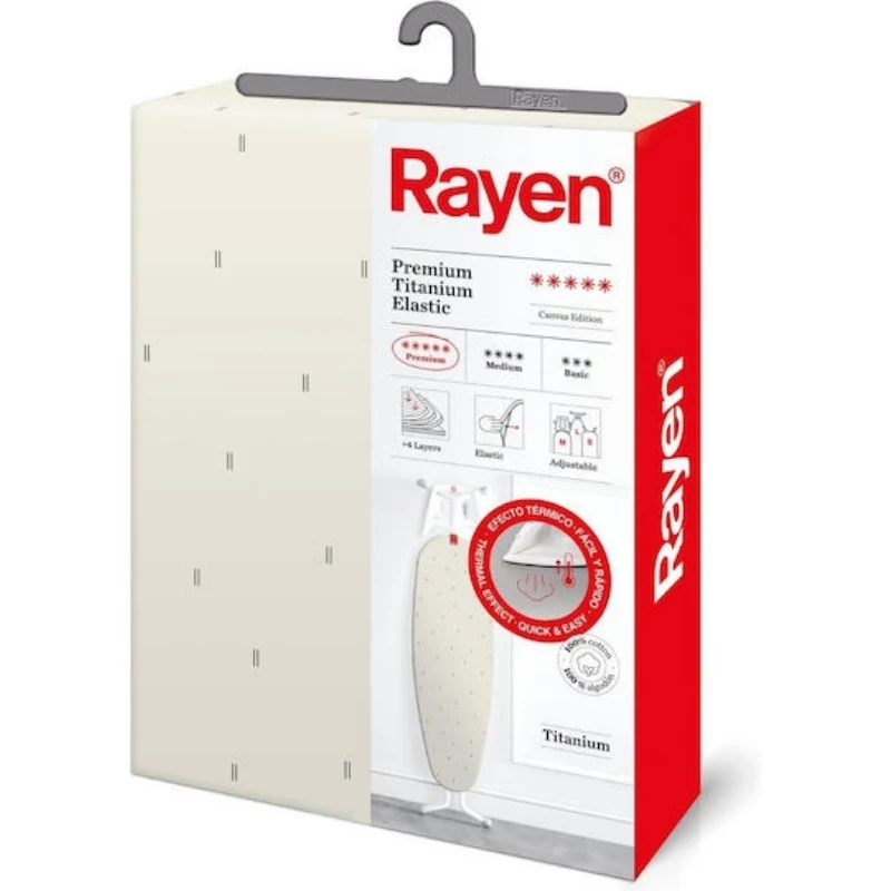 RAYEN Premium élastique titane 127x51cm