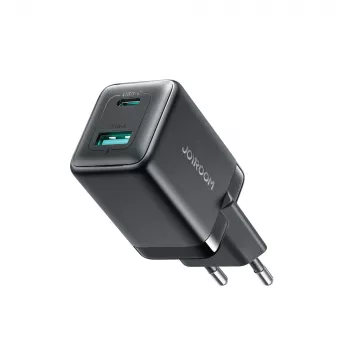 Joyroom JR-TG8 chargeur secteur GaN 45W USB-C + USB-A - noir