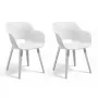 Chaises de jardin KETER Akola lot de 2 blanches