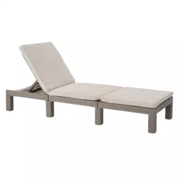 Bain de soleil KETER Jaipur avec coussin beige