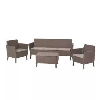 Ensemble de meubles de jardin KETER Salemo 3 Seater Set beige