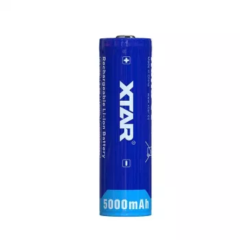 XTAR 21700 5000mAh 3,6V batterie Li-Ion (non protégée, Flat Top)