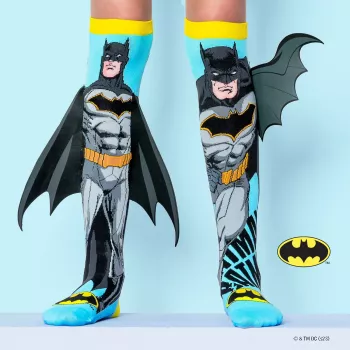 MADMIA chaussettes hautes enfant DC Comics / Batman avec ailes 3D / MB001