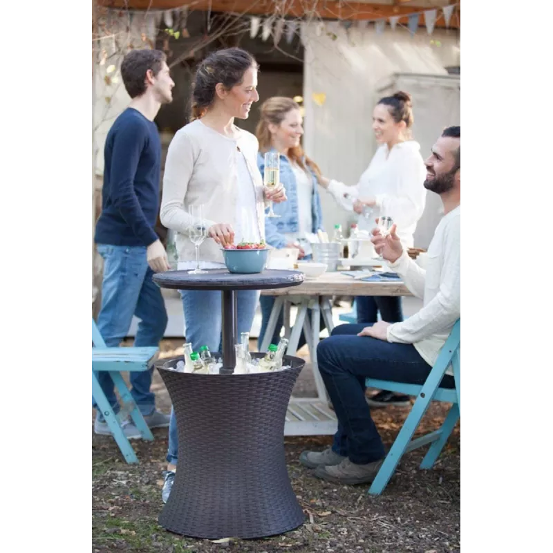Keter Cool Bar rotin marron