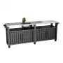 KETER Unity Chef table de grill 415 L gris