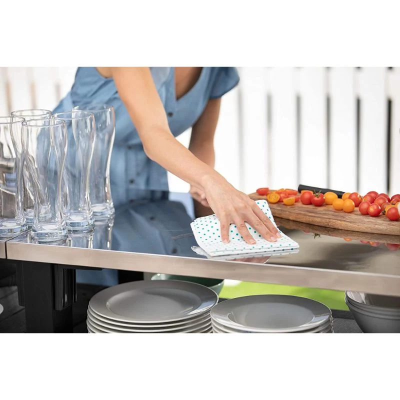 KETER Unity Chef table de grill 415 L gris