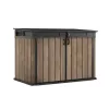 Abri de jardin KETER Deco Horizontal Schuppen ton bois de frêne