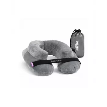 Oreiller de voyage gonflable Cabeau Air TNE gris TNAE6120
