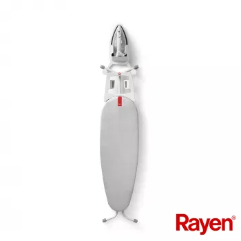 Support pour planche à repasser et fer à repasser RAYEN avec silicone