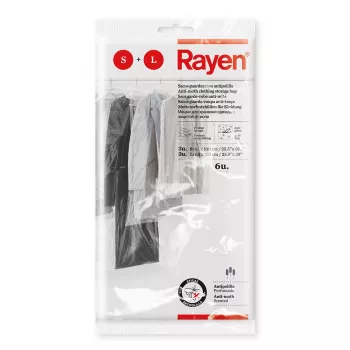 Housses de vêtements antirouille RAYEN lot de 6