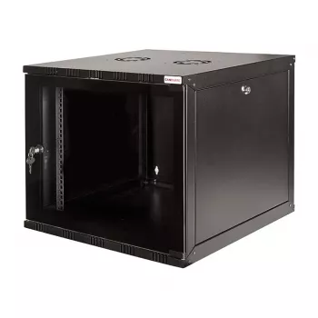 LOGILINK Boîtier SOHO mural 19 pouces 12U 540*550, flatpack, noir