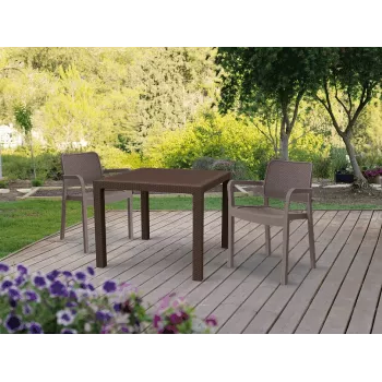 KETER chaise de jardin Samanna beige