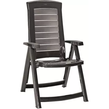 KETER chaise de jardin Aruba grise