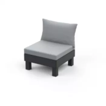 KETER chaise de jardin Element gris/gris clair 29212923900