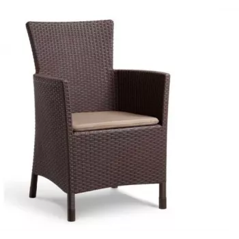 KETER chaise de jardin Iowa marron