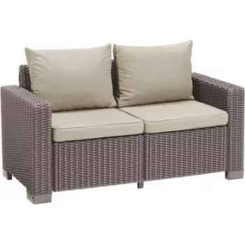 Canapé de jardin KETER California 2 places beige