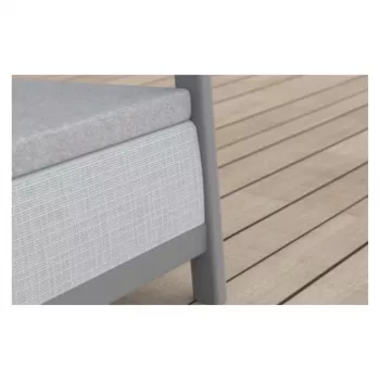 Ensemble de mobilier de jardin KETER Scandi Linea Balcony Set gris clair/gris acier foncé