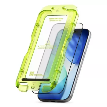 Verre trempé RINGKE EASY SLIDE, lot de 2, pour iPhone 17 Pro Max / 18 Pro Max, noir