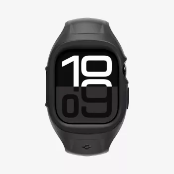 Spigen Liquid Air Pro – étui avec bracelet pour Apple Watch Ultra 49 mm (noir)