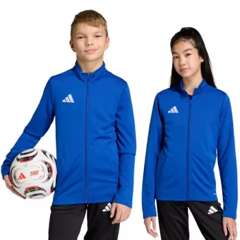 Sweat à capuche enfant adidas Entrada 26 Track bleu JZ6607 164 cm