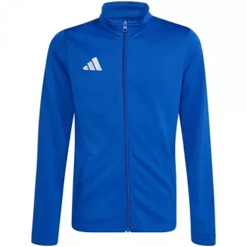 Sweat à capuche enfant adidas Entrada 26 Track bleu JZ6607 164 cm