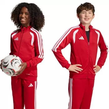 Sweat enfant adidas Tiro 26 League Training rouge JY7200 128 cm