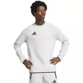 Sweat Tiro 26 Travel Crew homme adidas gris clair KD3323 L