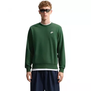 Sweat-shirt Nike Club FT homme vert FN3888 323 S