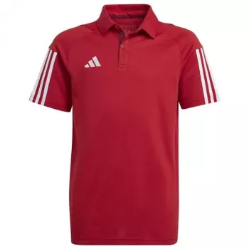Polo enfant adidas Tiro 23 Competition Cotton rouge HI4715 152cm