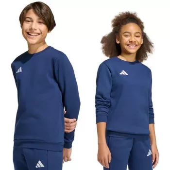 Sweat enfant adidas Entrada 26 Sweat Top marine JZ6552 128 cm