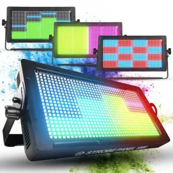 Panneau stroboscope LIGHT4ME STROBE PANEL 1000 RGB éclairage