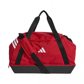 Sac adidas Tiro Duffle Medium avec compartiment inférieur rouge JY7953
