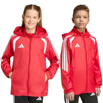 Coupe-vent enfant adidas Tiro 26 League rouge JY9724 164 cm