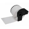 Rouleau d'étiquettes continu compatible Brother DK22212 noir sur blanc 62 mm x 15,25 m