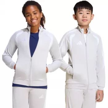 Sweat enfant adidas Tiro 26 League Training gris clair JY7198 140cm