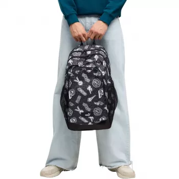 Sac à dos Puma Academy AOP noir-gris 91150 25