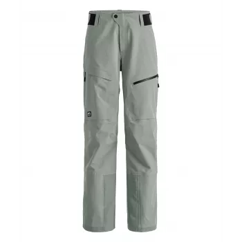 Pantalon de ski pour femme Ortovox Ravine Free 3L Pants, vert sauge, taille S