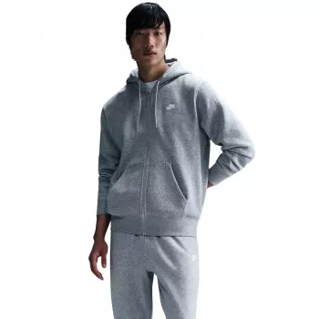 Sweat à capuche Nike Club BB FZ pour homme gris FN3861 063 2XL