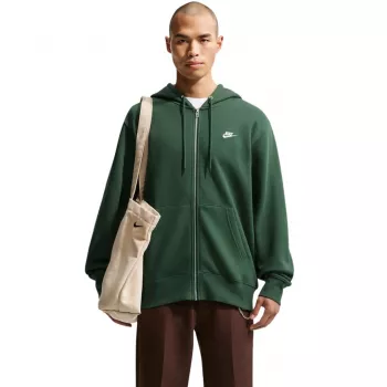 Sweat à capuche Nike Club BB FZ homme vert FN3861 323 S