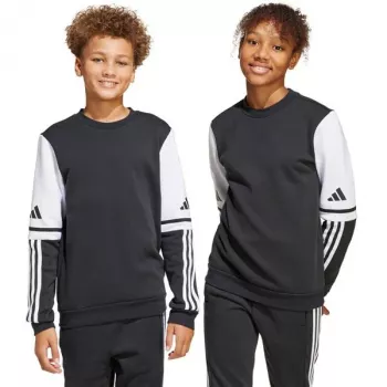 Sweat enfant adidas Squadra 25 Sweat Crew noir JE2773 140cm