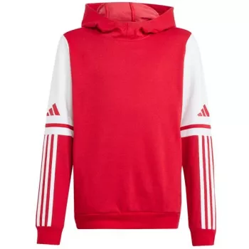 Sweat à capuche enfant adidas Squadra 25 Sweat Hoody rouge JD4805 128cm