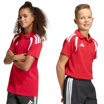 Polo enfant adidas Tiro 26 League Polo rouge KF3408 152cm