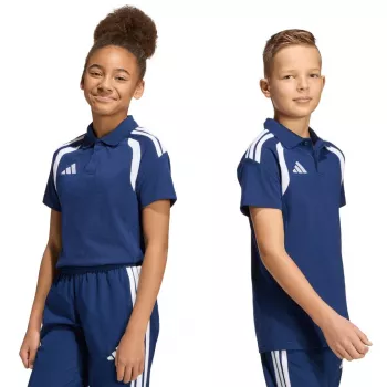 Polo enfant adidas Tiro 26 League Polo bleu marine KF3406 128cm