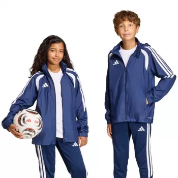 Coupe-vent enfant adidas Tiro 26 League Windbreaker bleu marine JY9725 128cm