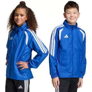 Coupe-vent enfant adidas Tiro 26 League Windbreaker bleu JY9723 164cm