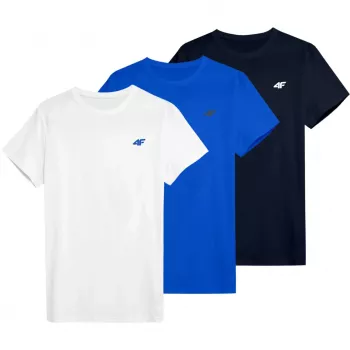 T-shirt homme 4F M4479 blanc, bleu, marine 4FWSS26TTSHM4479 90S L